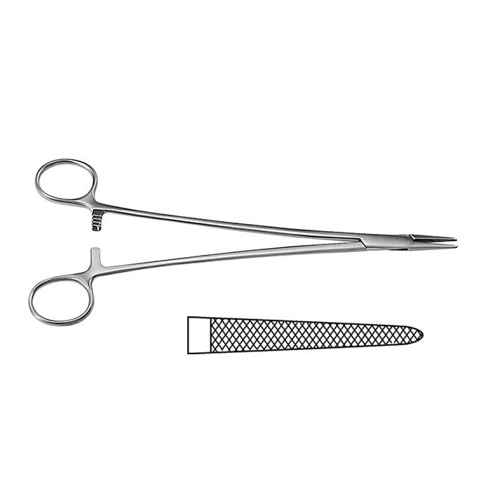 JAMISON Голкотримач; прямий; із зубчиками; 23,5см. Tontarra Medizintechnik GmbH